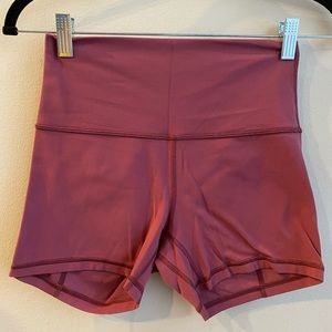 LULULEMON HIGH RISE ALIGN BOOTY SHORT